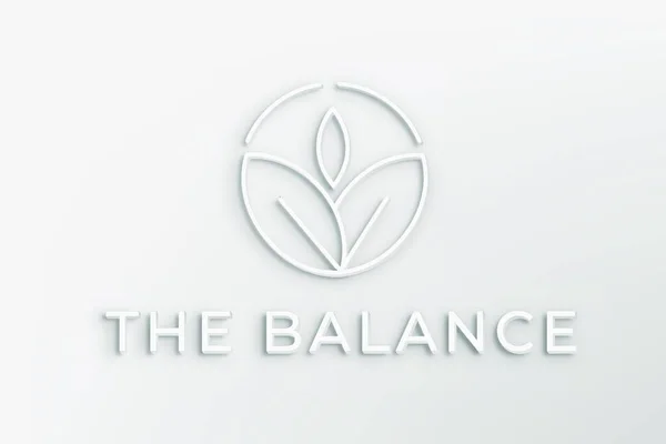 Business Logo Template Branding Simple Vector Illustration — стоковый вектор