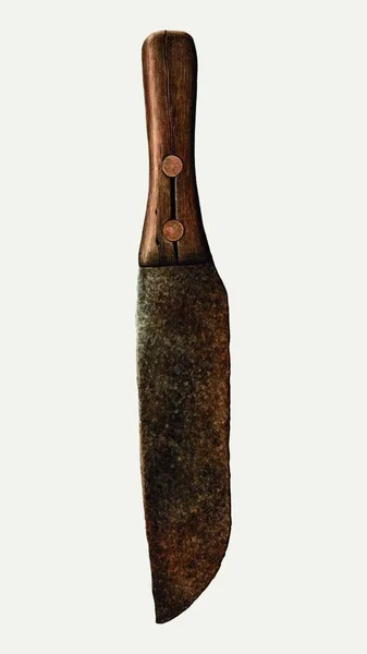 Schablone Messer Vektor Illustration — Stockvektor