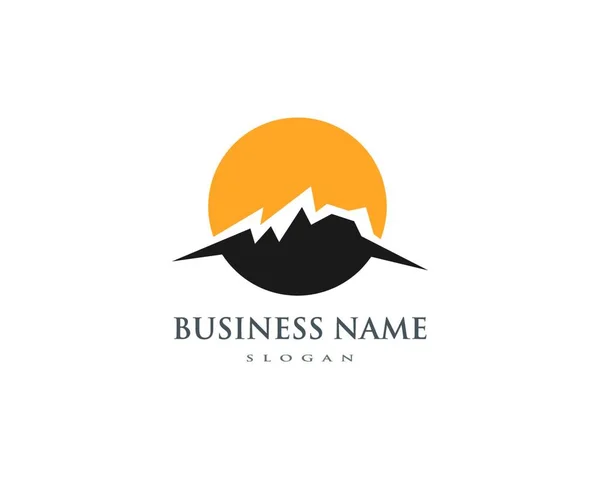 Λογότυπο Της Επιχείρησης Βουνά — Διανυσματικό Αρχείο