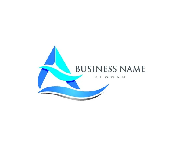 Business Logo Template Branding Simple Vector Illustration —  Vetores de Stock
