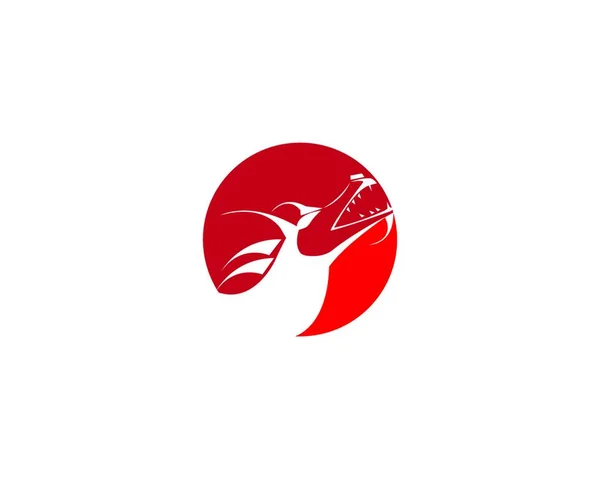 Dragon Logo Vector Design — Stock Vector