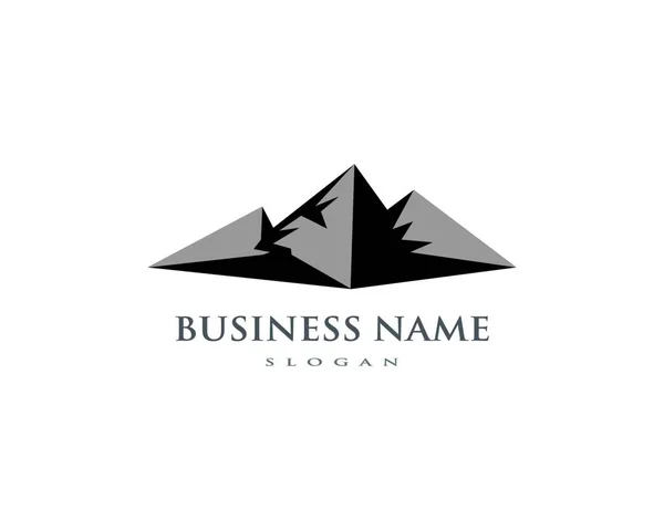 Mountains Logo Vector Design — Stock Vector