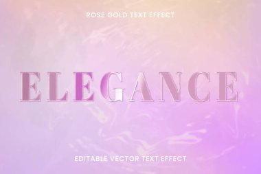 elegance Text vector illustration