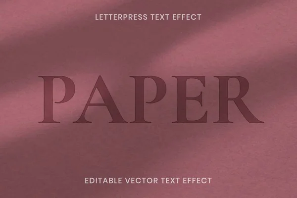 Paper Text Vector Illustration — стоковый вектор
