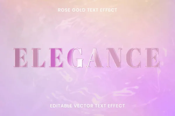 Elegance Text Vector Illustration — стоковый вектор