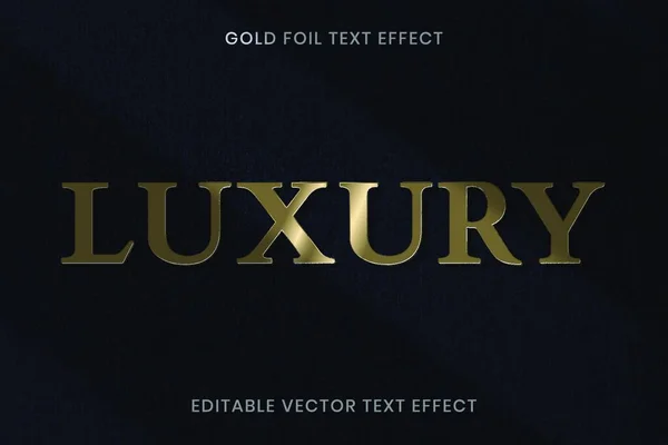 Luxury Text Vector Illustration — стоковый вектор