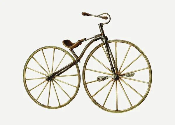 Retro Bicicleta Vector Ilustración — Archivo Imágenes Vectoriales