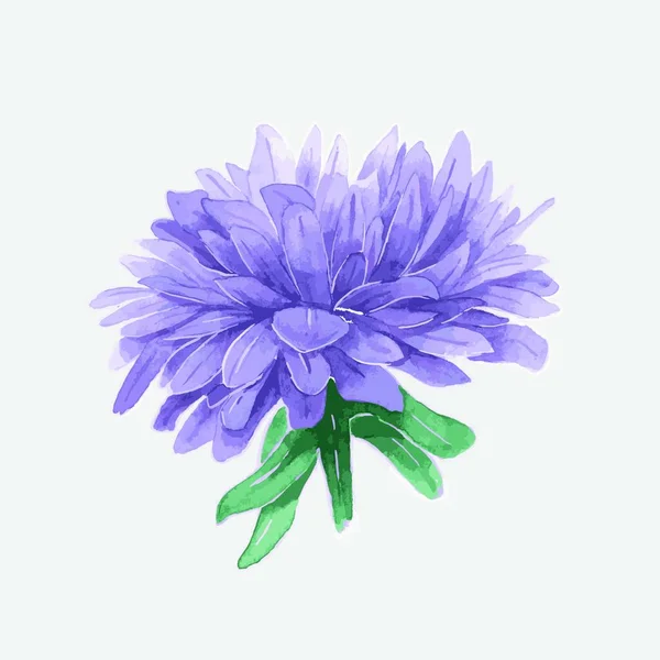 Virág Ikon Vektor Illusztráció — Stock Vector