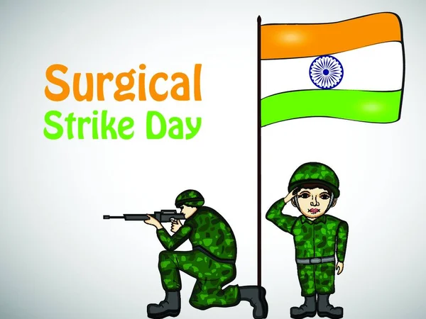 Surgical Strike Day India — Stockvector