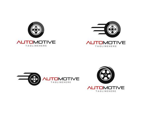 Tires Logo Vector Vector Illustration — Stock Vector