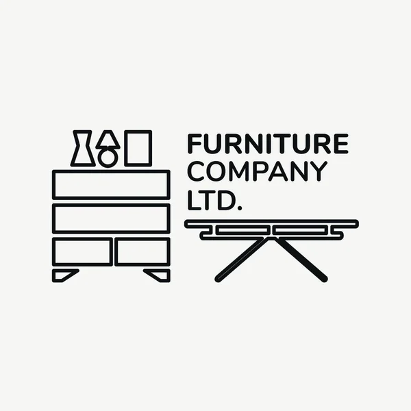 Business Logo Template Branding Simple Vector Illustration — Vector de stock