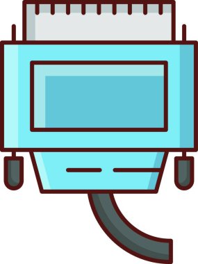 VGA simge vektör çizimi