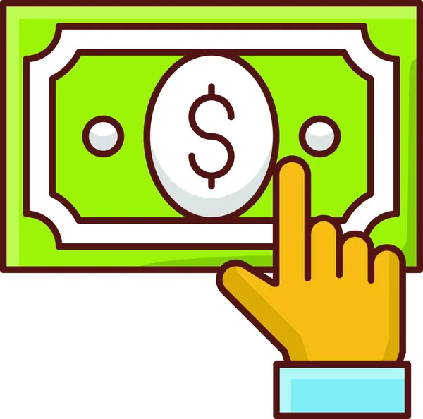 Pay Click Icon Vector Illustration — Stock Vector
