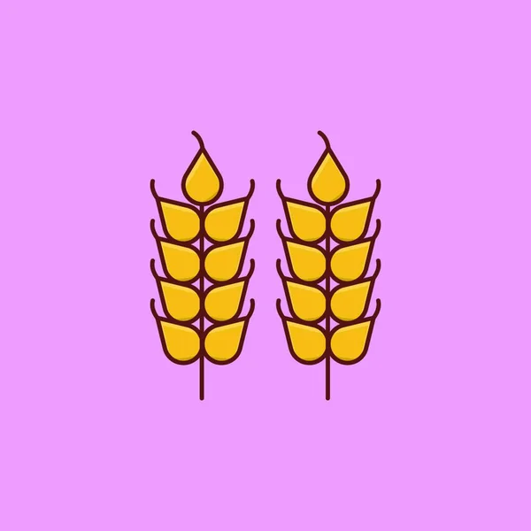 Illustration Vectorielle Icône Grain — Image vectorielle