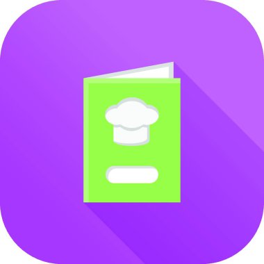 Tarif ikonu. vektör illüstrasyonu