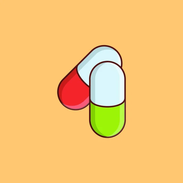 Drugs Icon Vector Illustration — 스톡 벡터