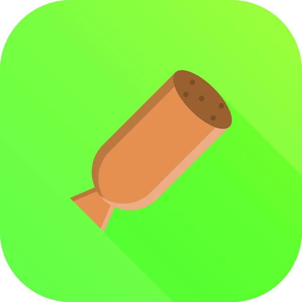 Hotdog Icon Vector Illustration — Stock Vector