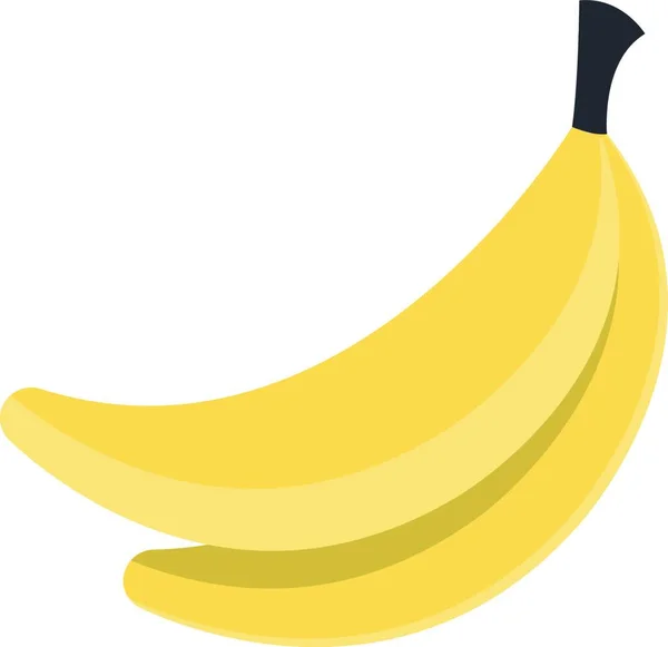 Rijpe Bio Bananen Vector Illustratie — Stockvector