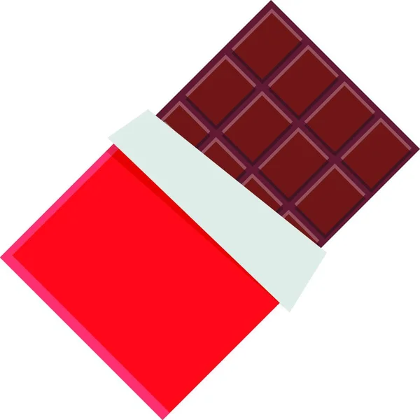 グルメチョコレートベクトルイラスト — ストックベクタ