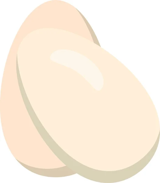 Icono Huevos Ilustración Vectorial — Vector de stock