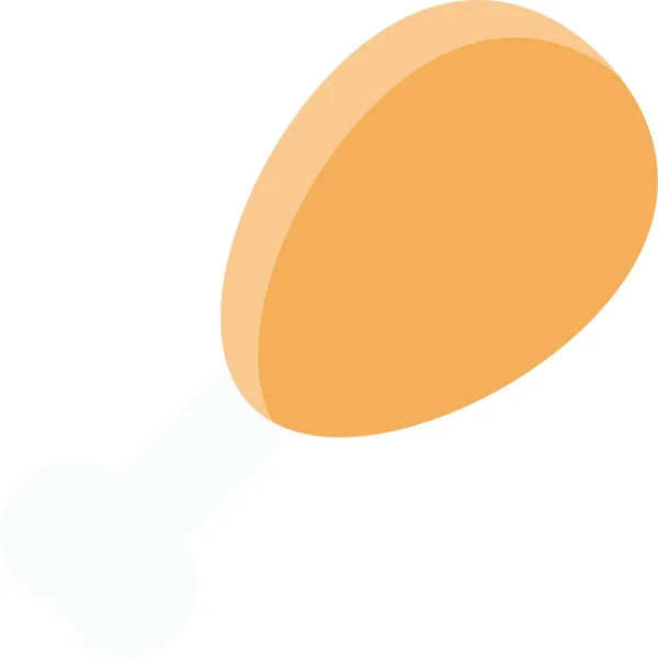 Egg Icon Vector Illustration — Stock Vector
