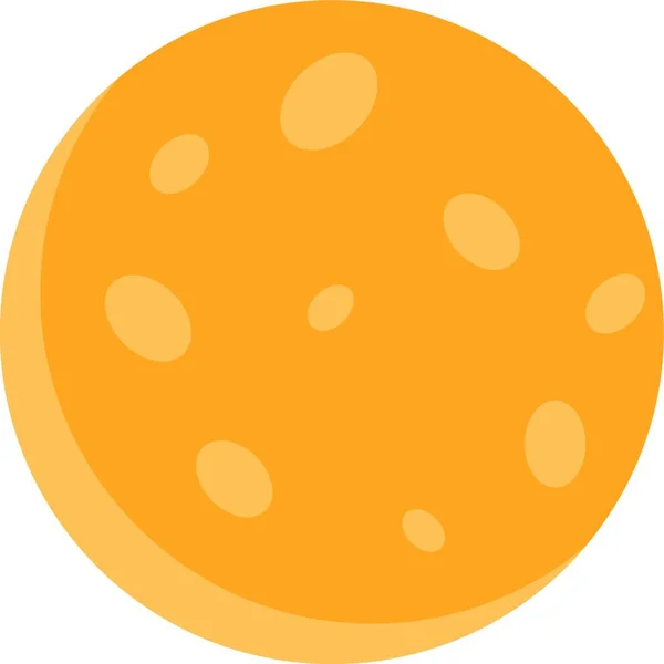 Ikona Światła Księżyca Ilustracja Wektora — Wektor stockowy