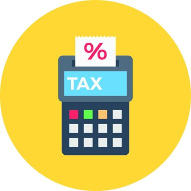 edc makine simgesi, vektör illüstrasyonu 