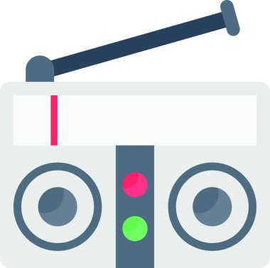 Teyp simge vektör çizim