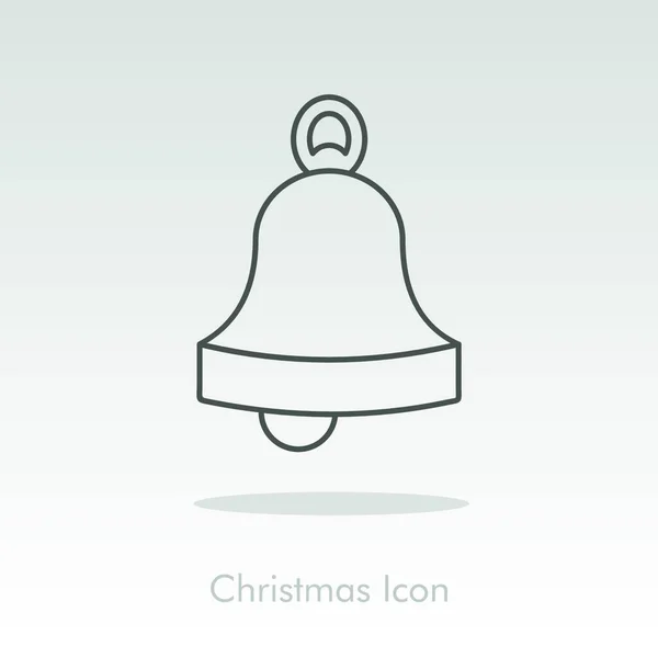 Bell Web Icon Vector Illustration — Stock Vector