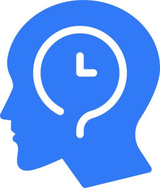 Zaman yönetimi kavramı, basit vektör illüstrasyonu