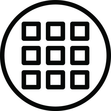 kareler, renkli vektör illüstrasyonu 