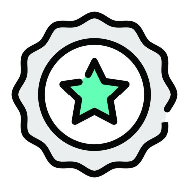 Lider Simge Vektör İllüstrasyonu