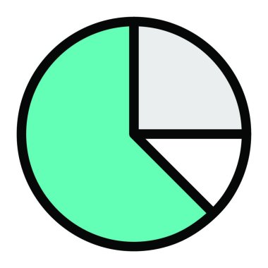 iş grafiği web simgesi vektör çizimi 