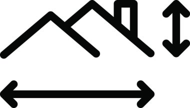 ev simgesi vektör illüstrasyonu 