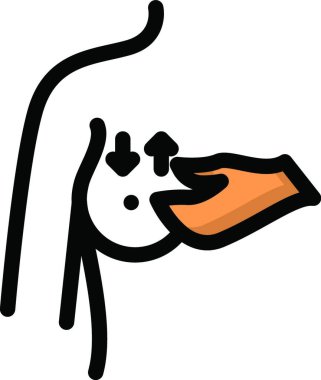 Web için sağlık simgesi, vektör illüstrasyonu 