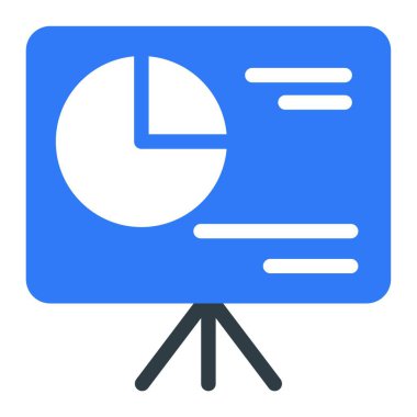 Web için pano simgesi, vektör illüstrasyonu 