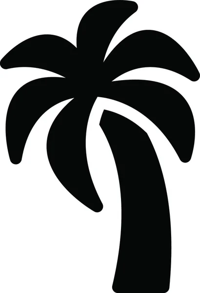 Palm Icon Vector Illustration — Stock Vector