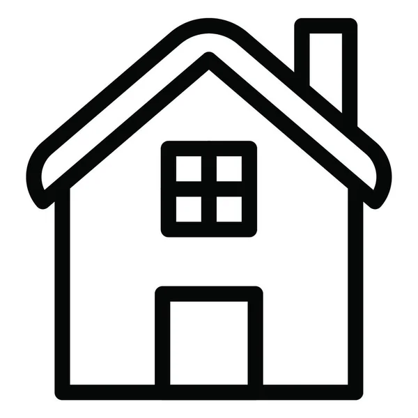 House Icon Vector Illustration — Stock Vector