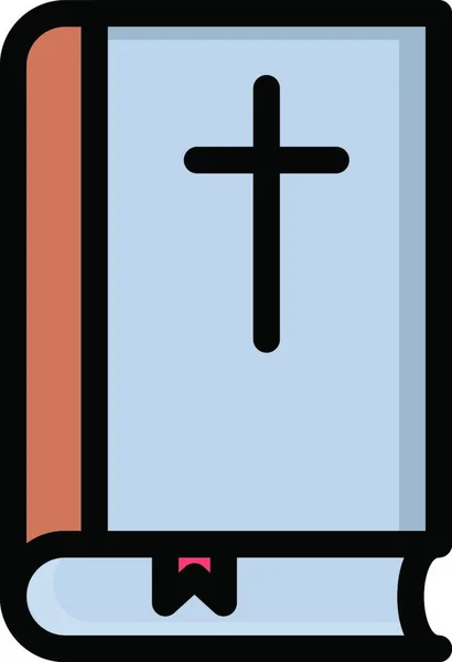 Католицька Іконка Векторна Ілюстрація — стоковий вектор