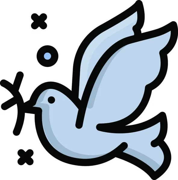 Icône Pigeon Pour Web Illustration Vectorielle — Image vectorielle