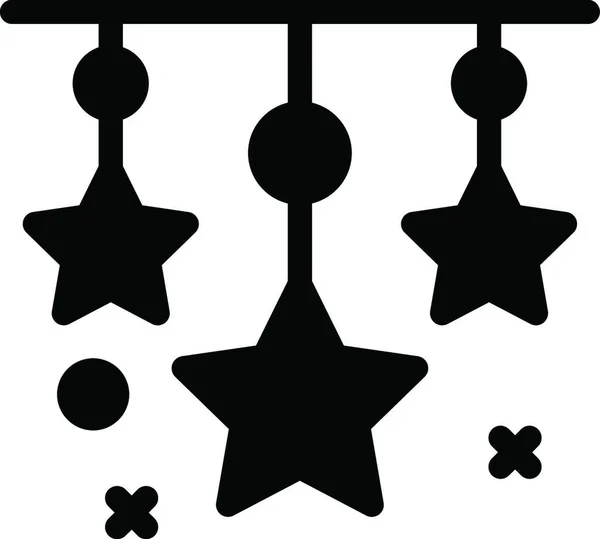 Sterne Symbol Vektorillustration Einfaches Design — Stockvektor