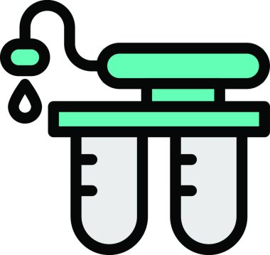 su, basit vektör illüstrasyonu 