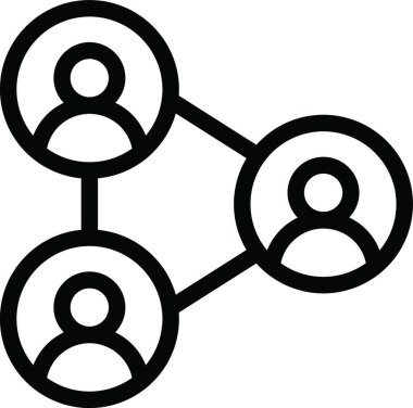 Grup simge vektör çizim 