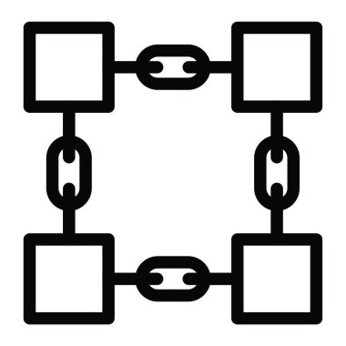 bloklar, renkli vektör illüstrasyonu 