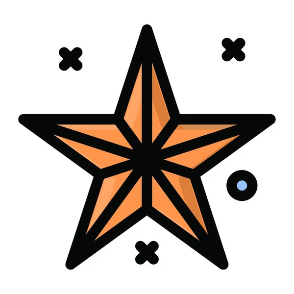 Ilustrace Vektoru Hvězdy — Stockový vektor