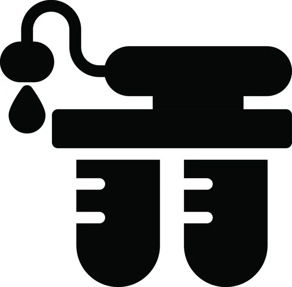 Water Equipment Icon Vector Illustration — Stock Vector
