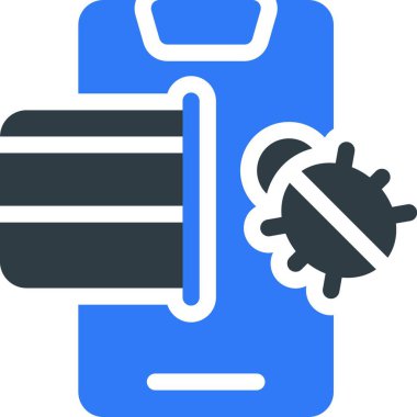 tehdit simgesi vektör illüstrasyonu