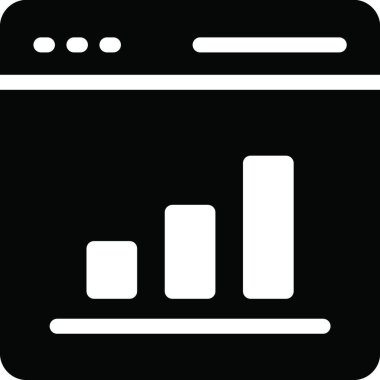 Yatırım web simgesi vektör illüstrasyonu