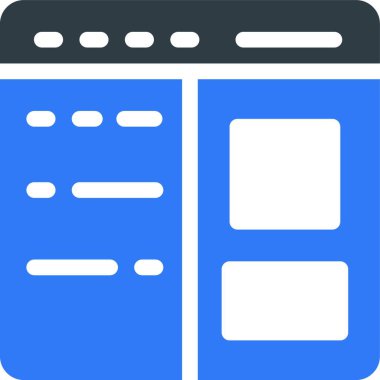 İnternet simgesi vektör illüstrasyonu 