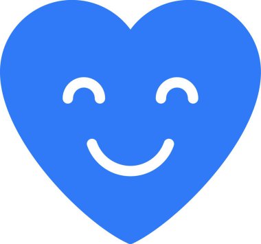 Mutlu ağ simgesi, vektör illüstrasyonu 